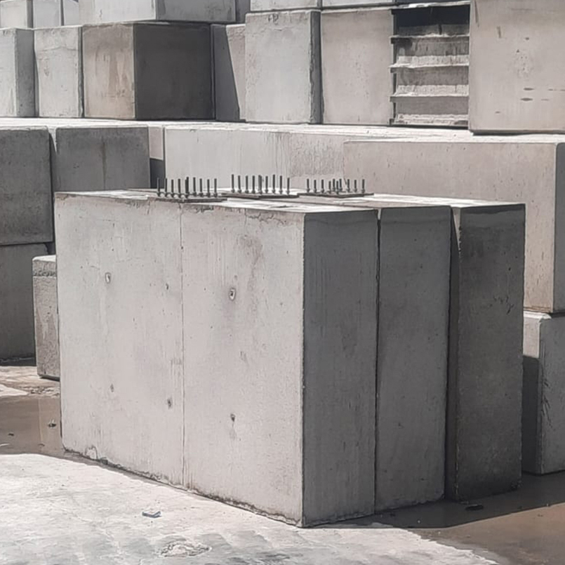 現貨1200x500x1700MM石屎躉牆-Precast-Concrete-Block-水泥磚-混凝土磚