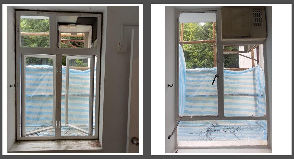 舊山頂道翠峰園 - 鋁窗工程 驗窗服務 鋁窗維修 鋁窗防水工程
