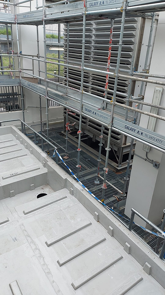 Lift槽及天井Form5鋁架安裝及拆卸一條龍案例-蓮塘口岸4