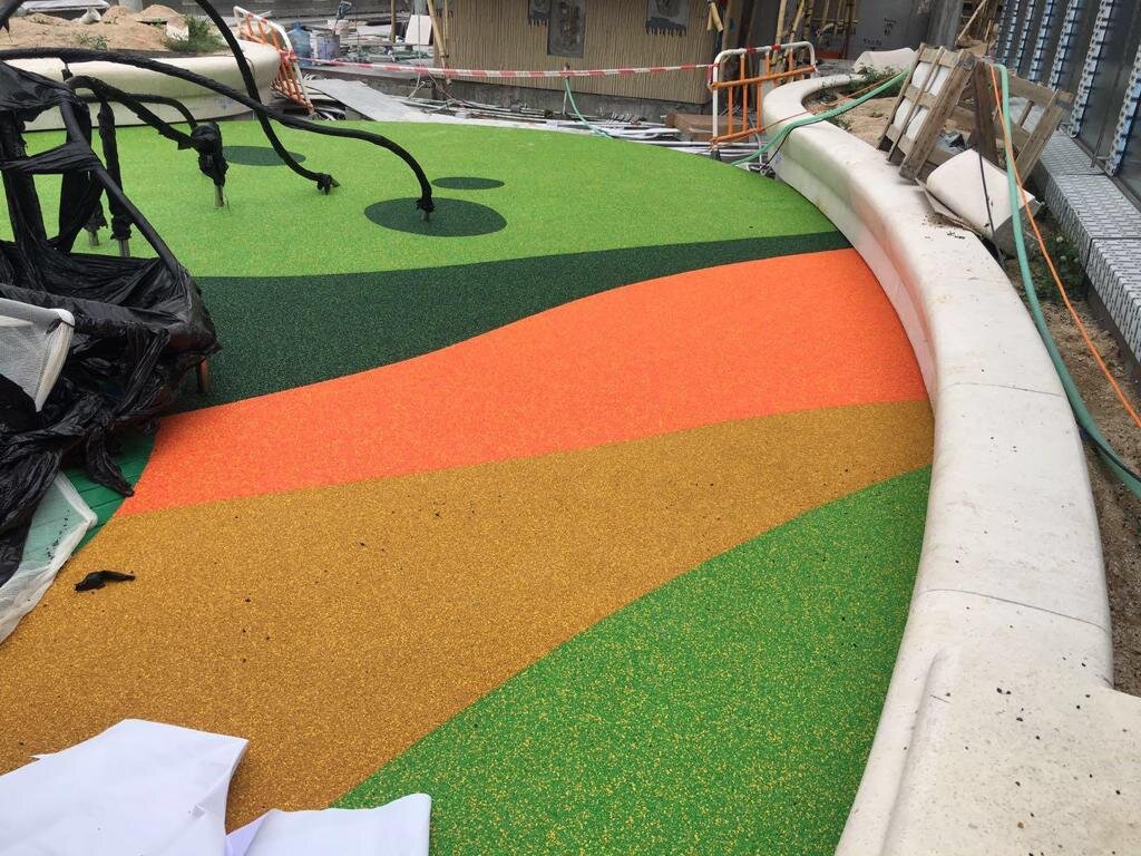 彩色EPDM安全橡膠地墊-EPDM-flooring-公園橡膠地墊-遊樂場地墊-戶外安全地墊-遊戲室地墊-遊樂場地板-健身室橡膠地墊-幼稚園地板-供應、設計及安裝工程