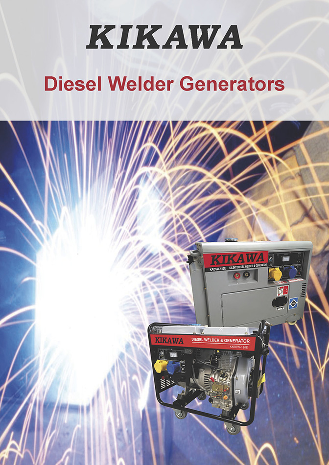 Kikawa Diesel Welder Generators／木川柴油燒焊發電機／小型發電機／便攜式發電機／後備發電機／應急發電機