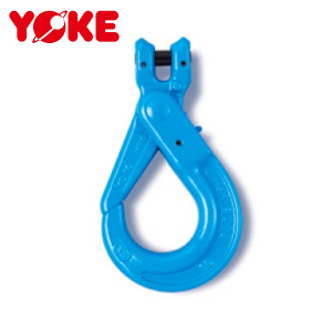 台灣製造YOKE-Grade-100-X026-叉頭八字吊鉤-有證書-Clevis-Self-Locking-Hook-羊角自鎖鉤-羊角安全鉤-U形自鎖鉤-起重吊勾-Lifting-Hook-安全吊鉤-起重配件供應商-批發