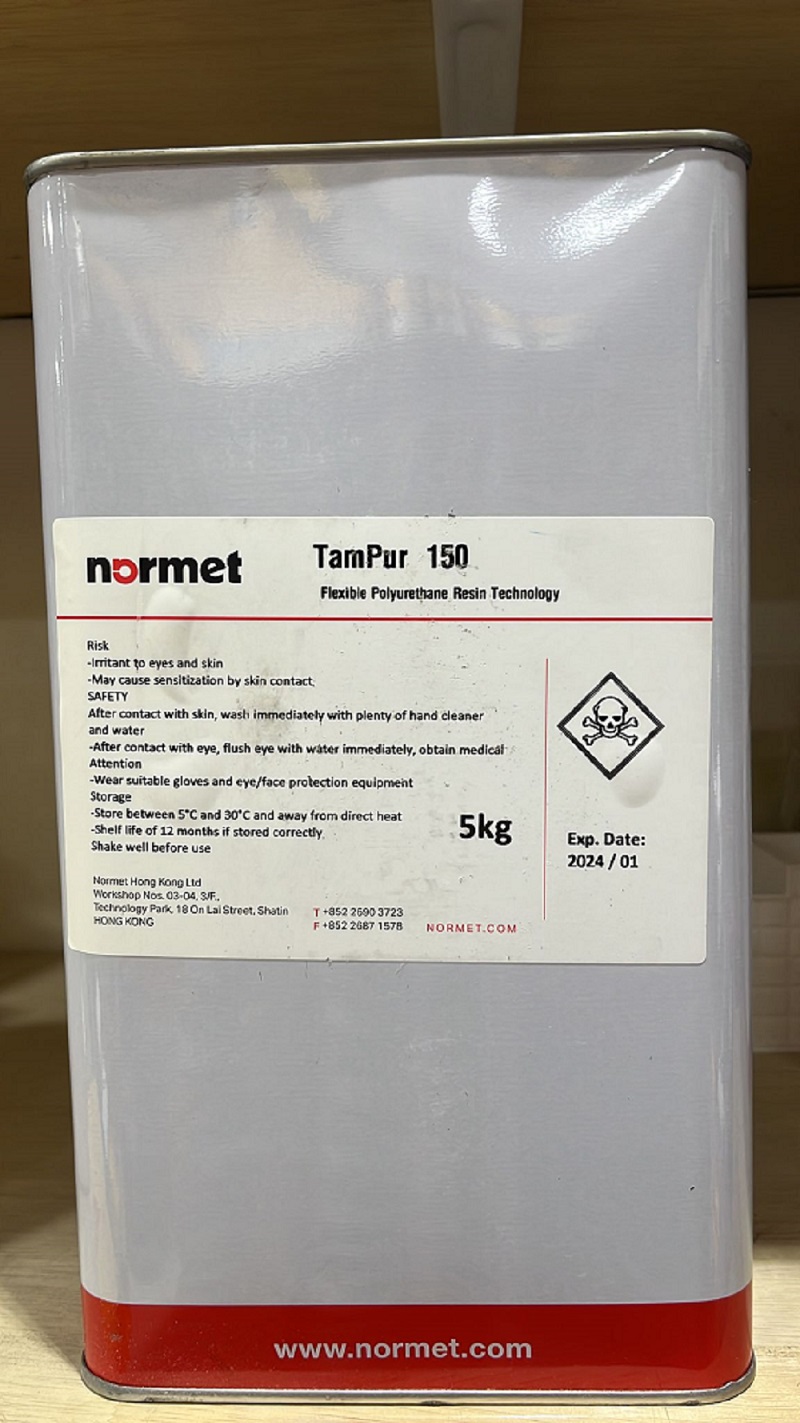 Normet-TamPur-150打針水-彈性聚氨酯樹脂-漏水打針材料-打針PU料-防水料-防水物料店-防水建築材料-防水材料公司-flexible-polyurethane-resin