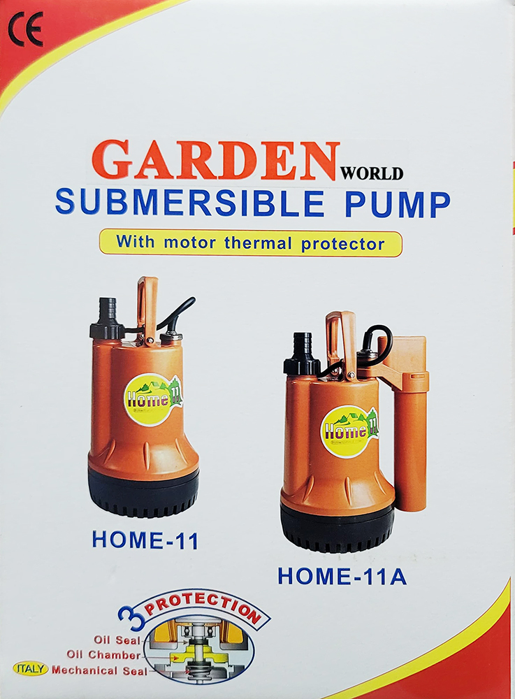 Garden嘉頓小型電水泵-水浸抽水泵-Dirty-Water-Pump